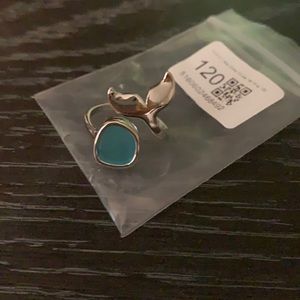 Whale tail adjustable ring